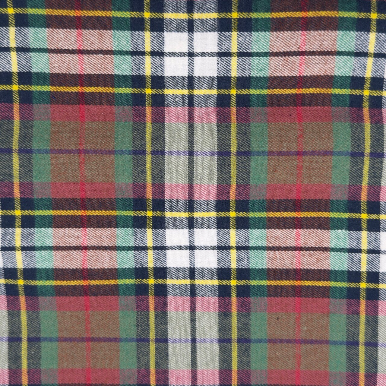 100% Cotton Flannel Fabric by the Yard | 6oz Medium Weight | 60” Wide Soft Flannel for Sewing & Quilting